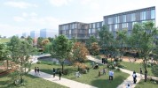 Projet Hôpital privé de Moselle parc intérieur