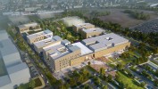 Projet Hôpital privé de Moselle vue aérienne